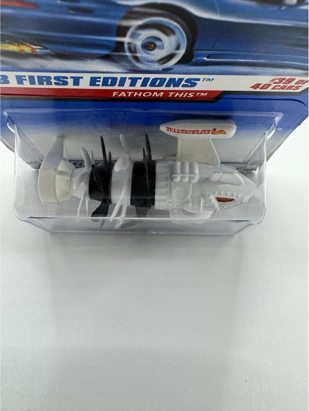 Hot Wheels 1998 First Editions #681 Car 38 of 40 - Fathom This NIB